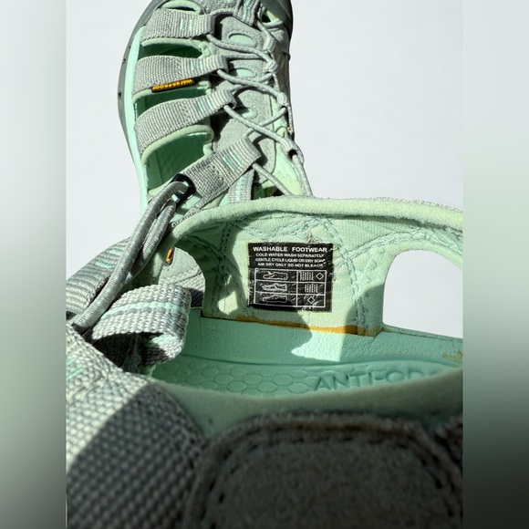 KEEN Newport H2 Women Sandals Grey/Mint size 7 - Picture 5 of 5